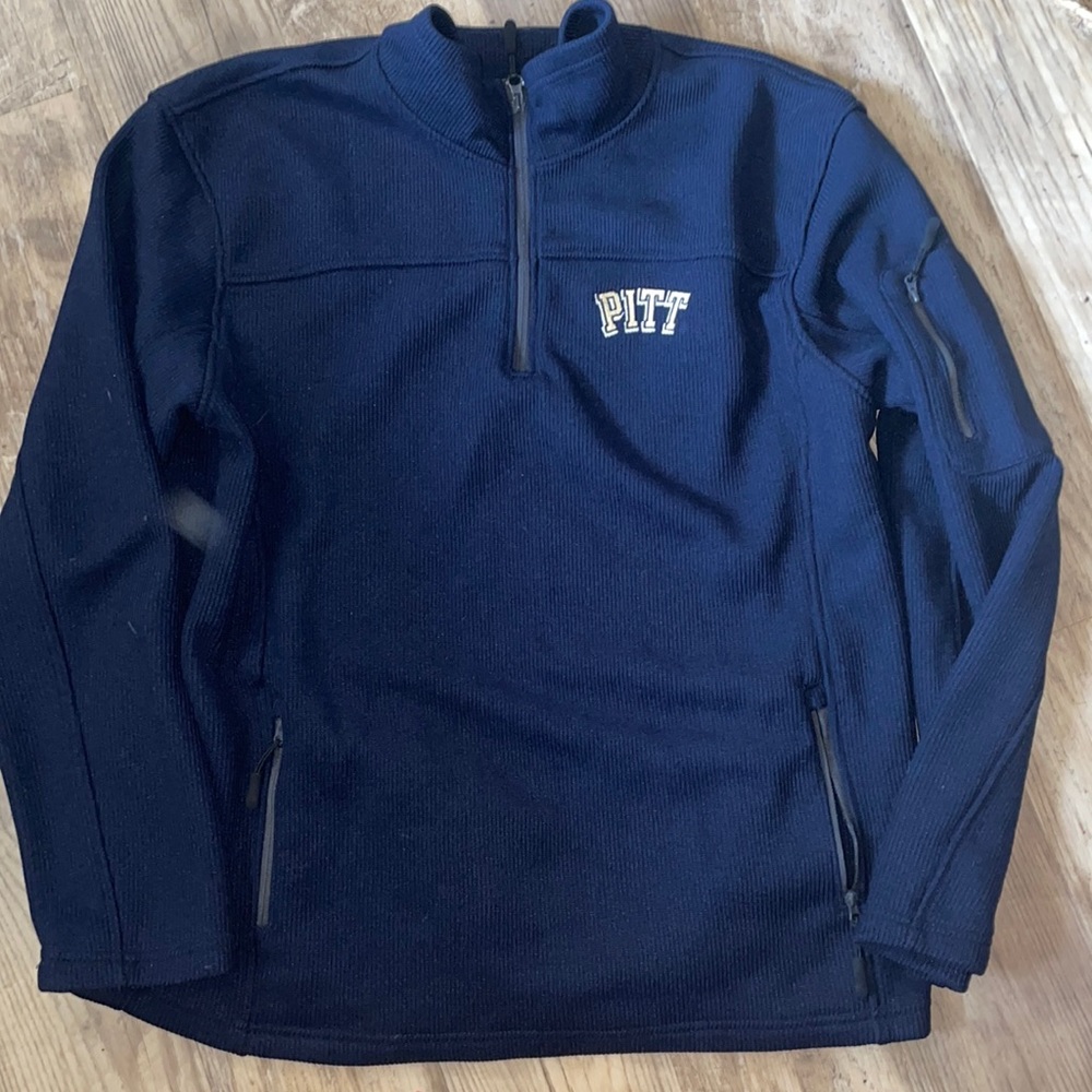 Colosseum Athletics Pitt XL quarter zip